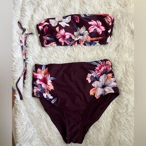 Kona Sol Bandeau Bikini Set